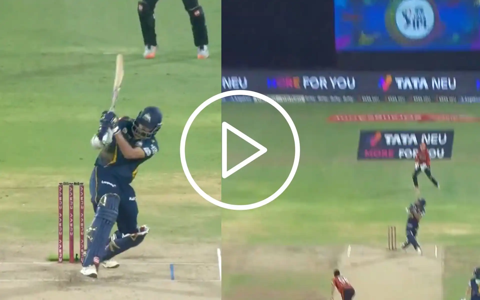 [Watch] Washington Sundar Recreates Vintage Gabba Six With A Natraj Shot Vs Simarjeet